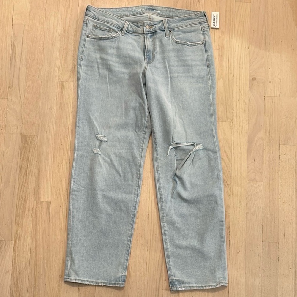 NWT Old Navy Low Rise OG Loose Jeans size 12